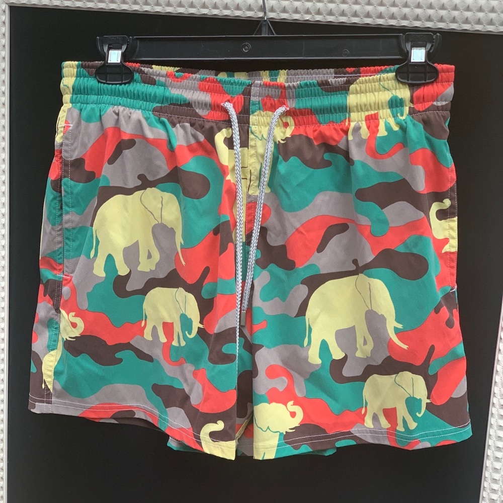 Vilebrequin safari Camo men’s board shorts